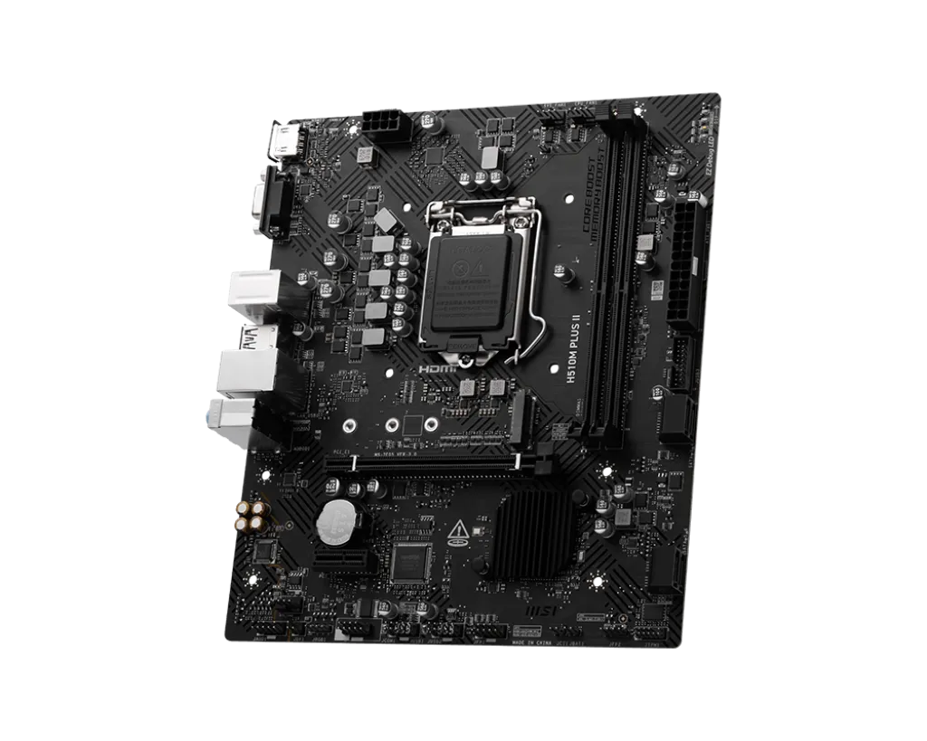 MSI Motherboard H510M Plus II DDR4 For Intel 10th | 11th Gen view 5